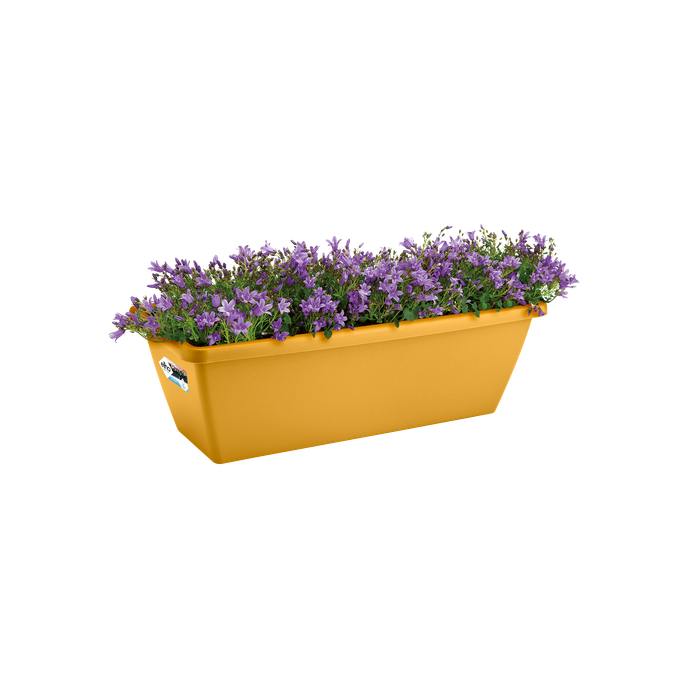 barcelona trough 50cm honey yellow